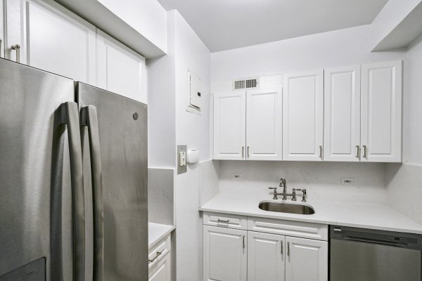 - kitchen renovated stainless steel upper east side renovated central park walnut floors