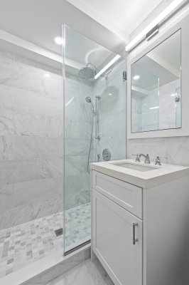 Guest Bathroom Standing Shower