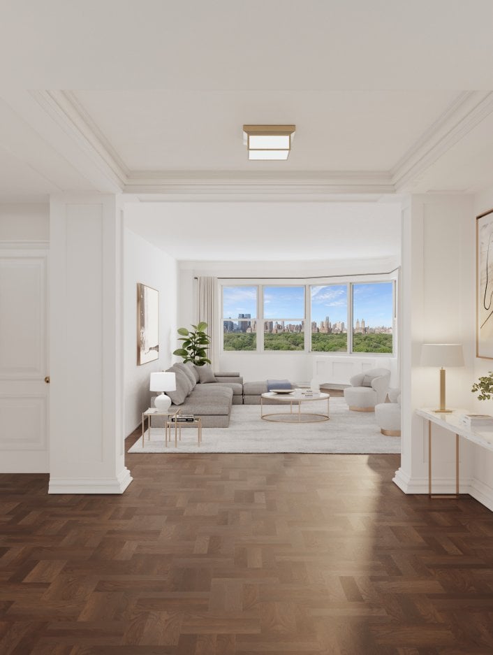 945 Fifth Avenue Living Room